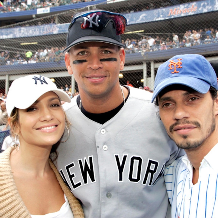 Jennifer Lopez And Alex Rodriguez Met Right In Front Of Marc Anthony Ain T It Funny E Online